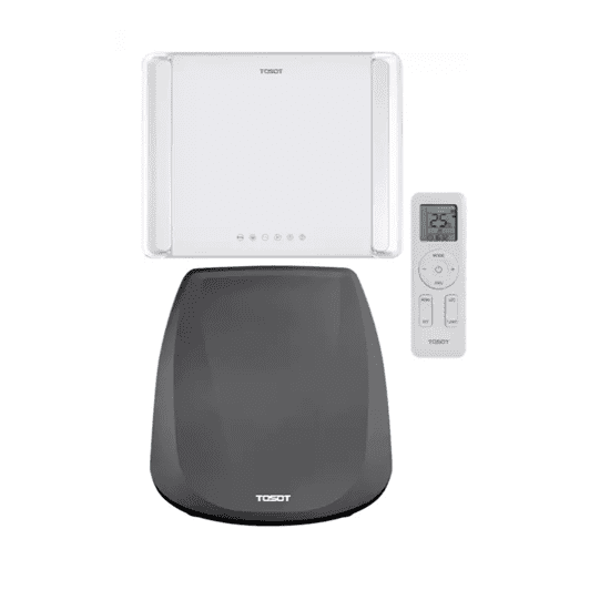Airco met afstandsbediening en display